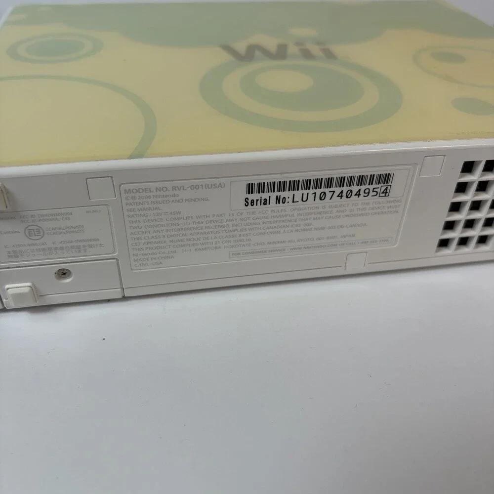 Nintendo wii rvl